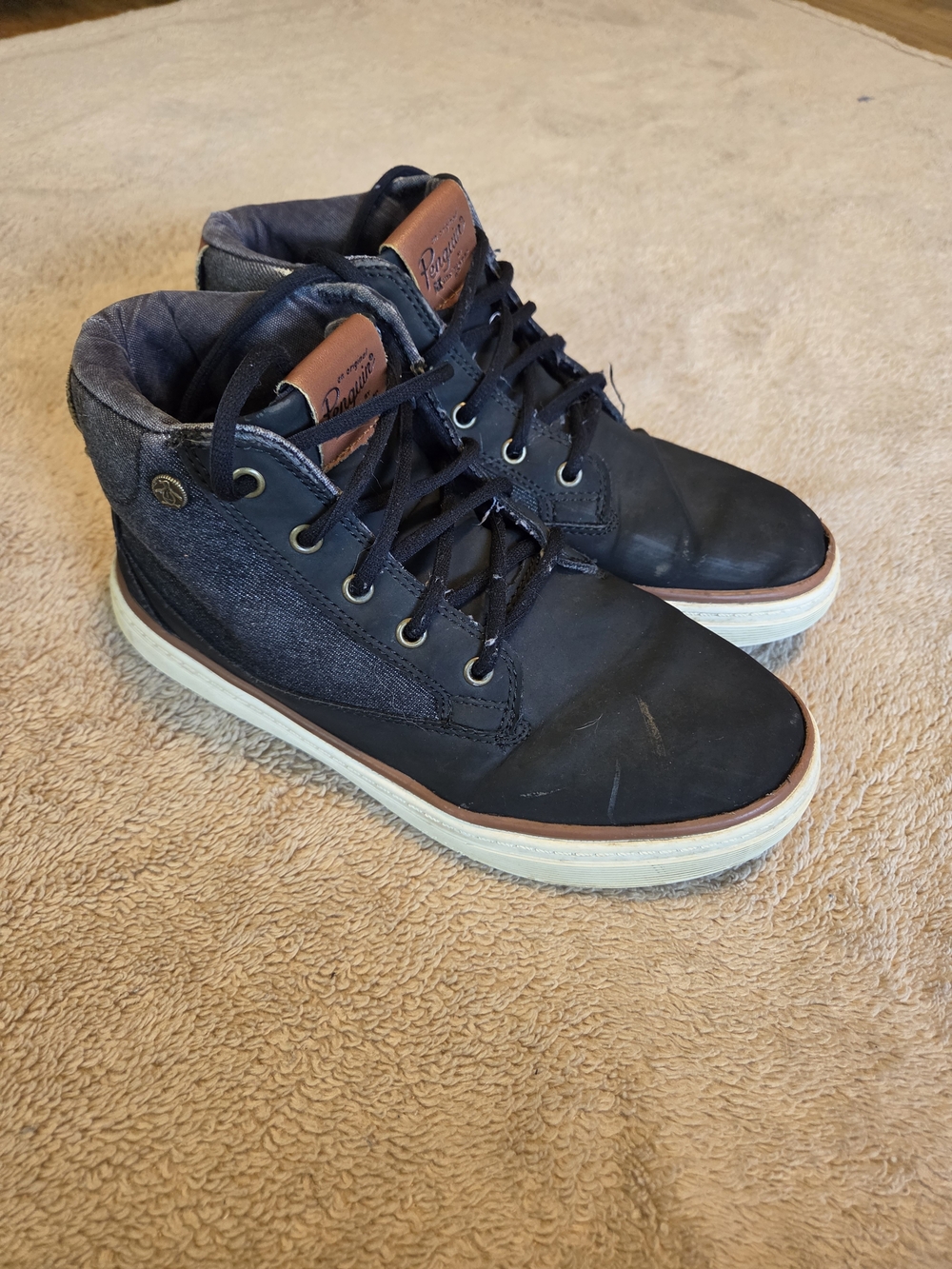 Orignial Penguin Men's High-Top Casual Sneakers